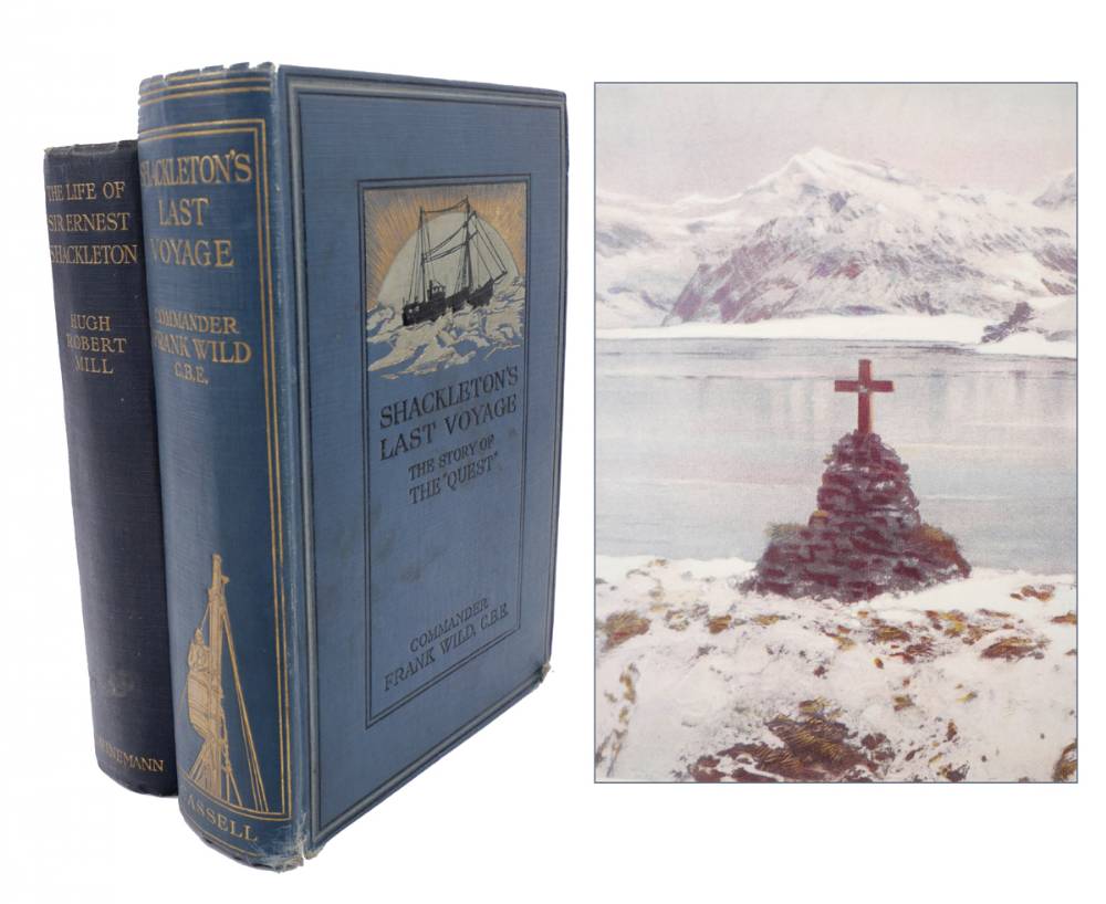 Wild, Frank. Shackleton's Last Voyage and Mill, Hugh Robert. The Life of Sir Ernest Shackleton. at Whyte's Auctions