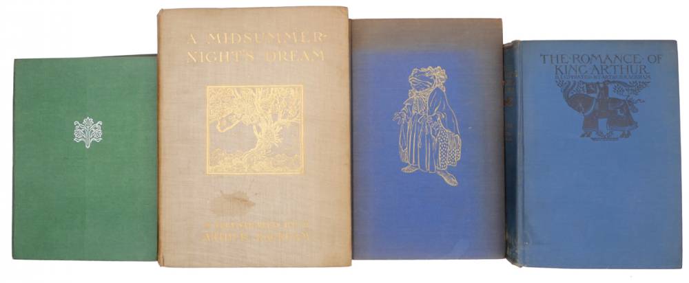 Rackham, Arthur (illustrator) and Shakespeare, William. A Midsummer-Night's Dream and three other works illustrated by Rackham. at Whyte's Auctions