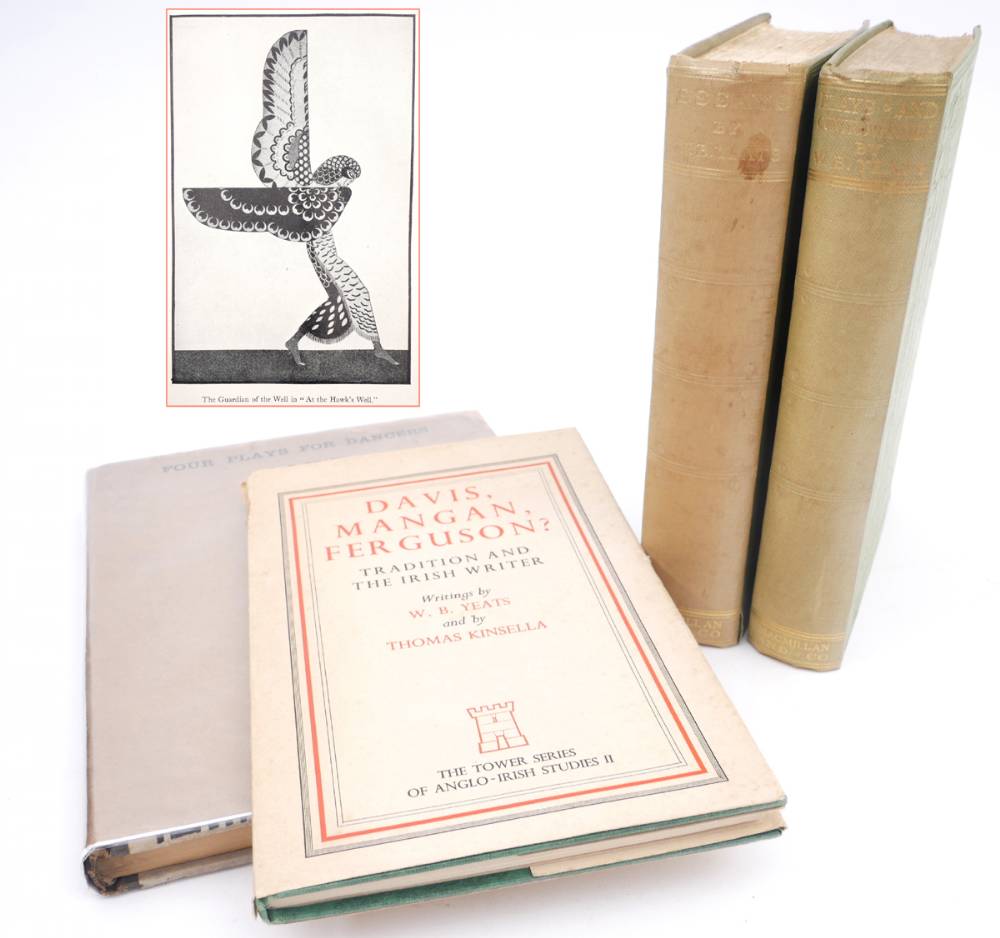 Yeats, William Butler. Plays and Controversies and three other books. at Whyte's Auctions