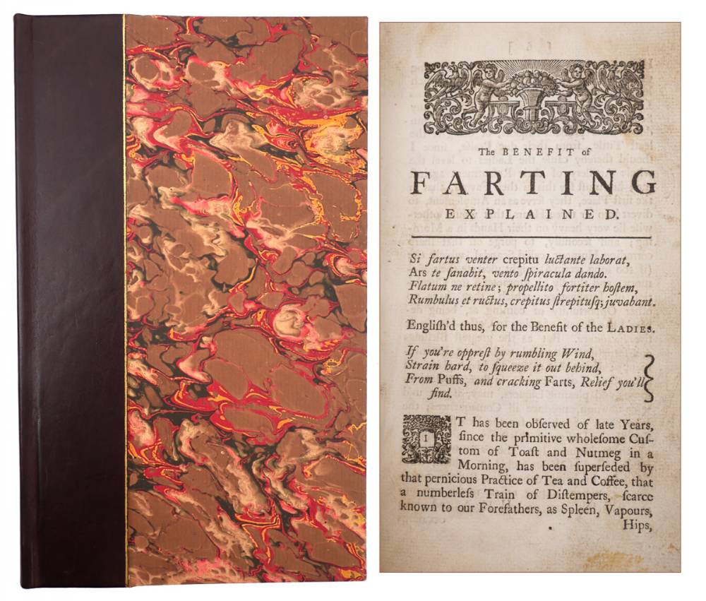 [Swift, Jonathan, oft ascribed to] The Benefit of Farting Explain'd: at Whyte's Auctions