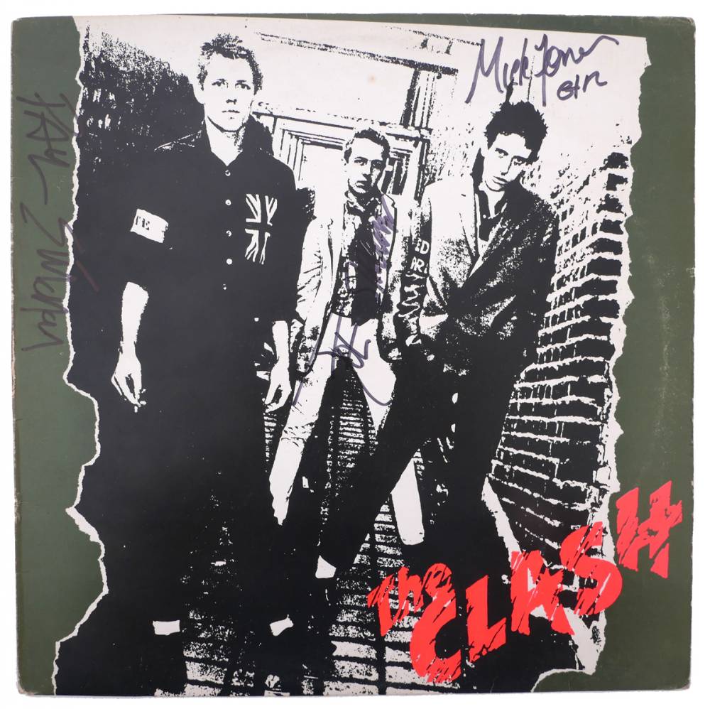 The Clash, The Clash, signed. at Whyte's Auctions
