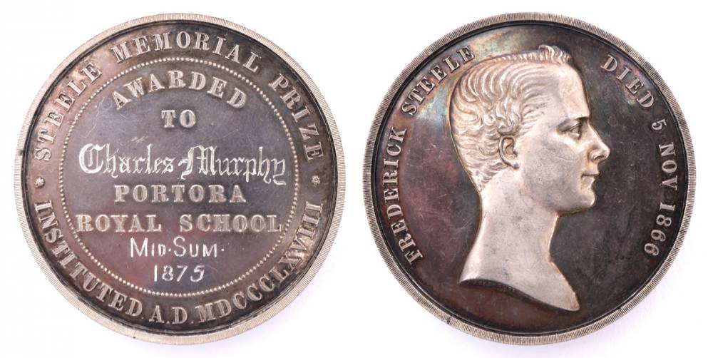 Schools medals Ulster, 1844-1907 at Whyte's Auctions
