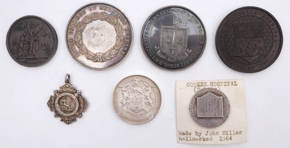 Hospitals medals Dublin, 1871-1964 at Whyte's Auctions
