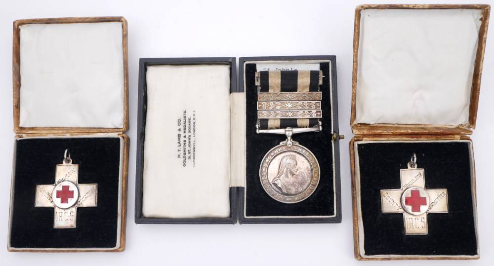 Red Cross and St John's Ambulance Brigade medals, 1939-1947. at Whyte's Auctions