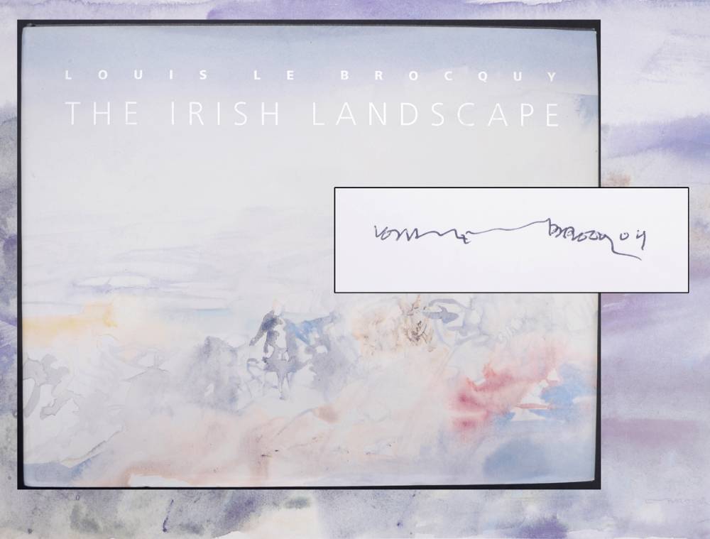 Le Brocquy, Louis (Illustrator). The Irish Landscape, signed by le Brocquy. at Whyte's Auctions