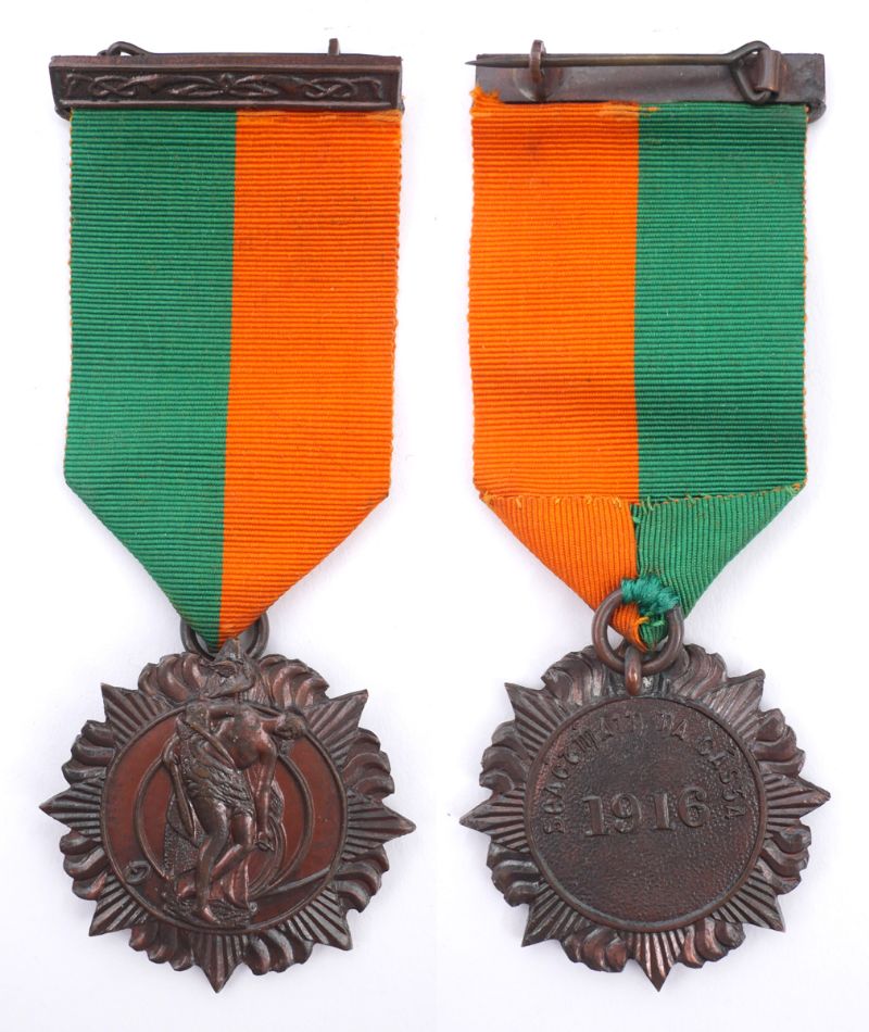 1916 Rising Service Medal to a member of the GPO garrison. at Whyte's Auctions