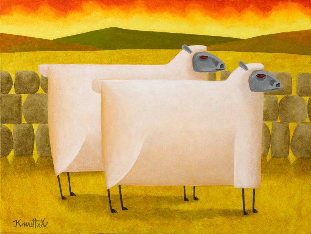 SHEEP by Graham Knuttel (b.1954) at Whyte's Auctions