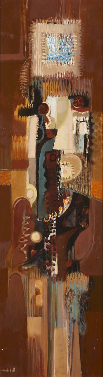AZCELT VERTICAL COMPLEX by George Campbell RHA (1917-1979) at Whyte's Auctions