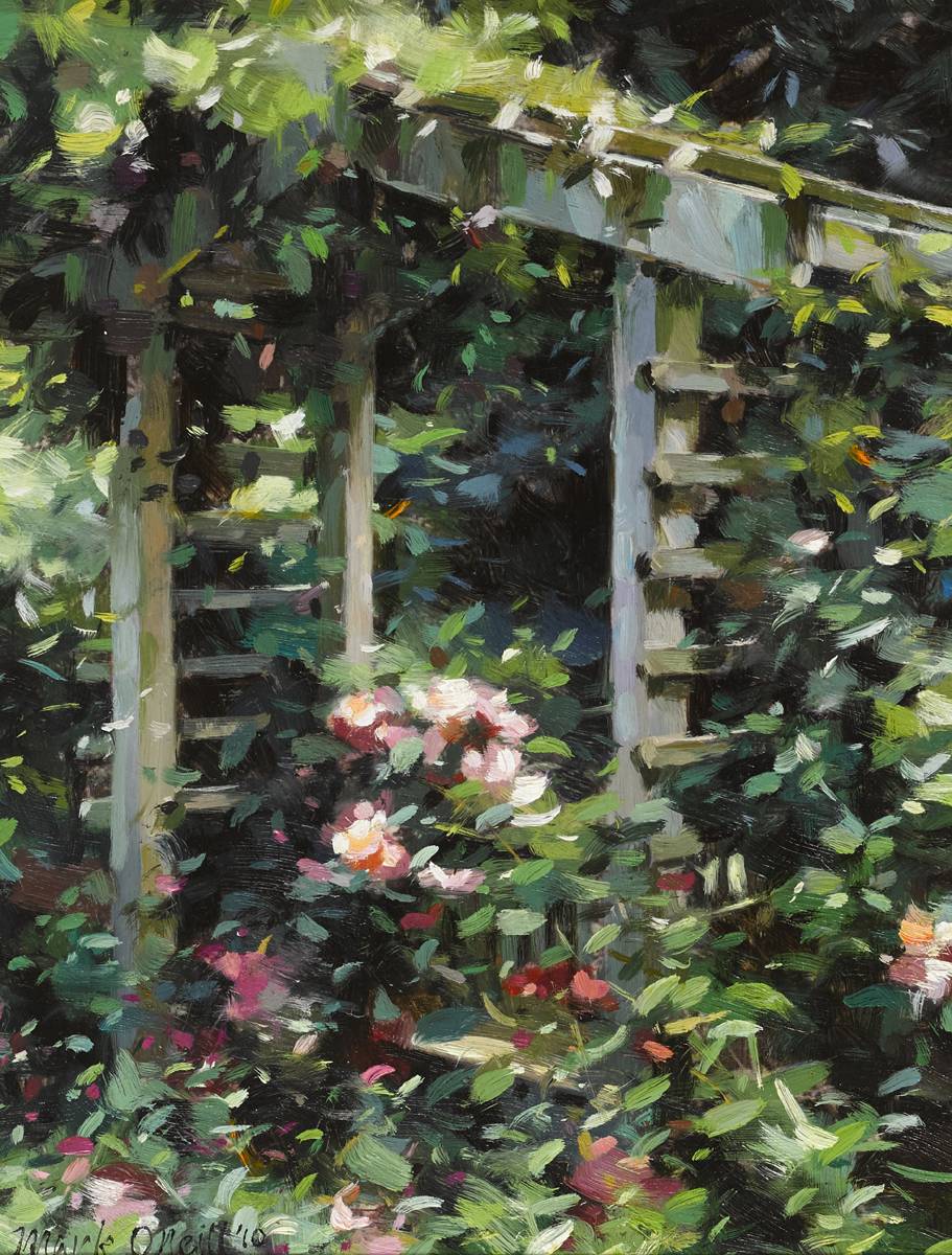 THE ROSE PERGOLA, 2010 by Mark O'Neill (b.1963) at Whyte's Auctions