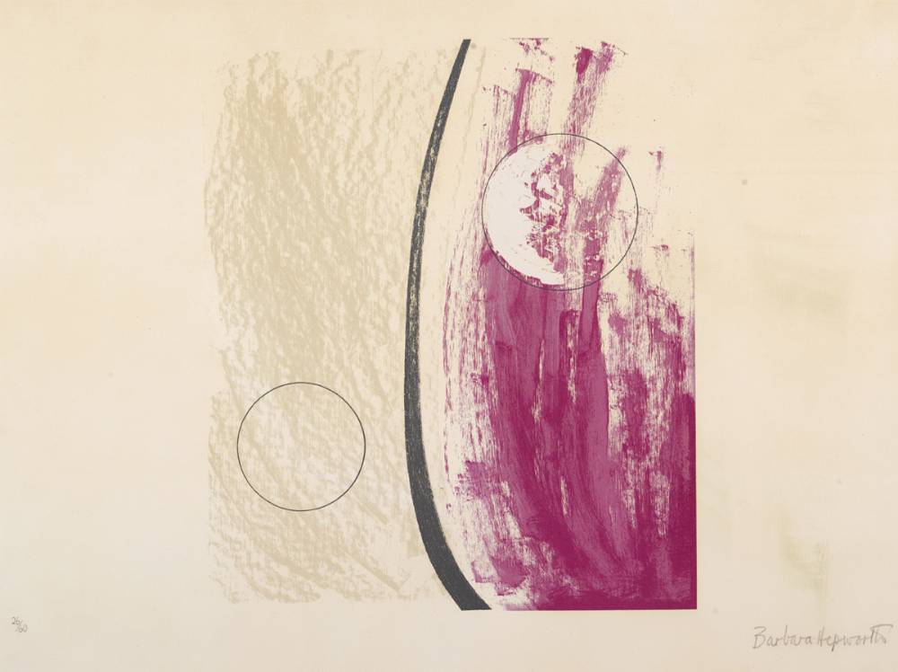 ORCHID, FROM OPPOSING FORMS, 1970 by Dame Barbara Hepworth (British, 1903-1975) at Whyte's Auctions