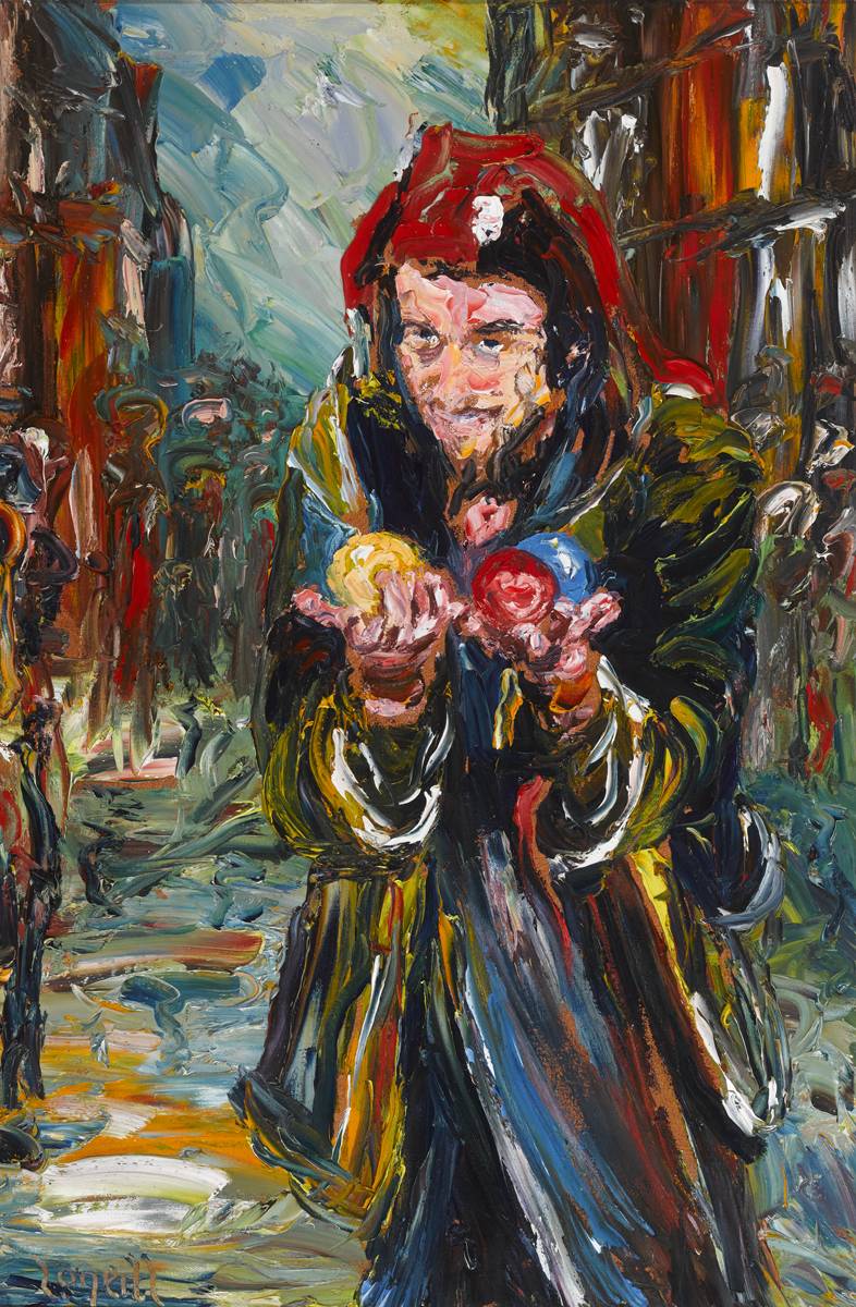 THE JUGGLER by Liam O'Neill sold for �6,200 at Whyte's Auctions