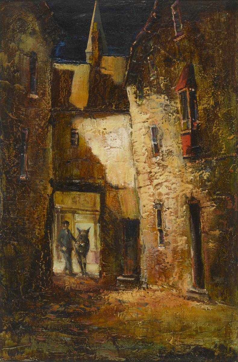 SHOEMAKER'S LANE, GALWAY by Kenneth Webb RWA FRSA RUA (b.1927) at Whyte's Auctions