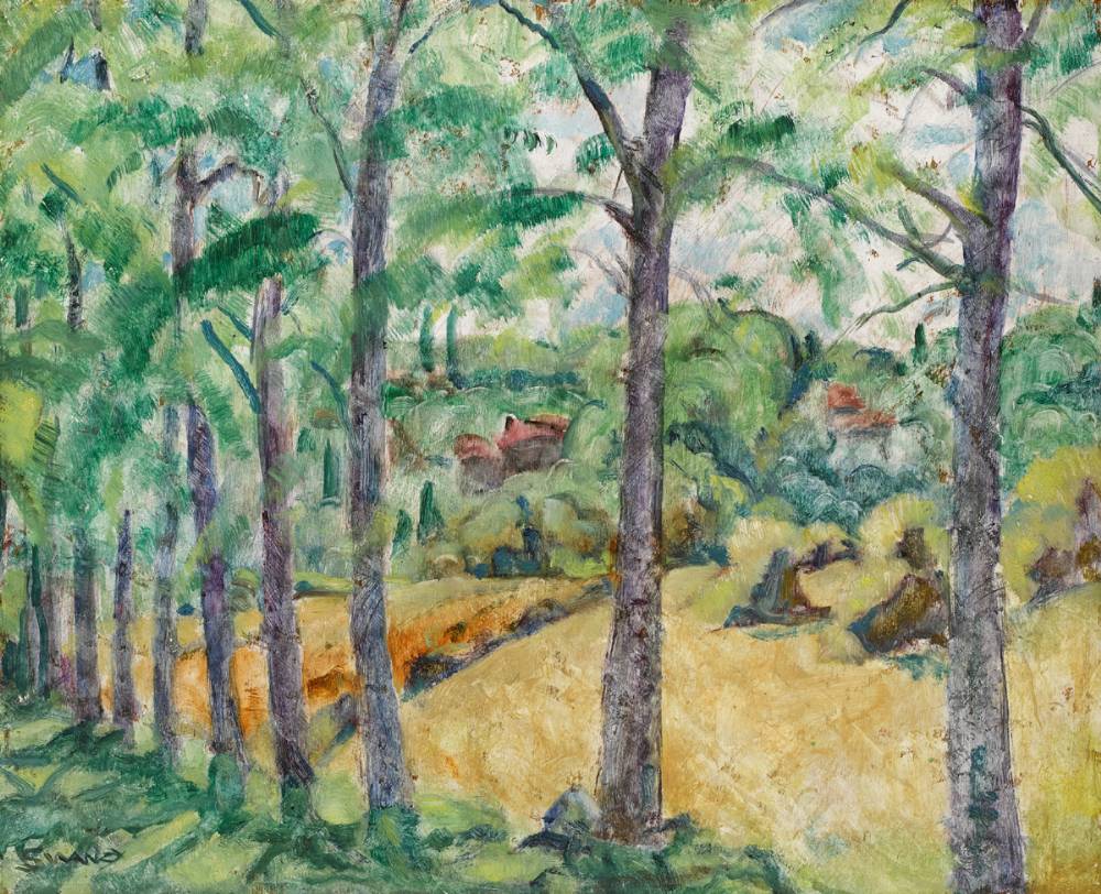 CORNFIELD, FRANCE by Mary Swanzy HRHA (1882-1978) at Whyte's Auctions