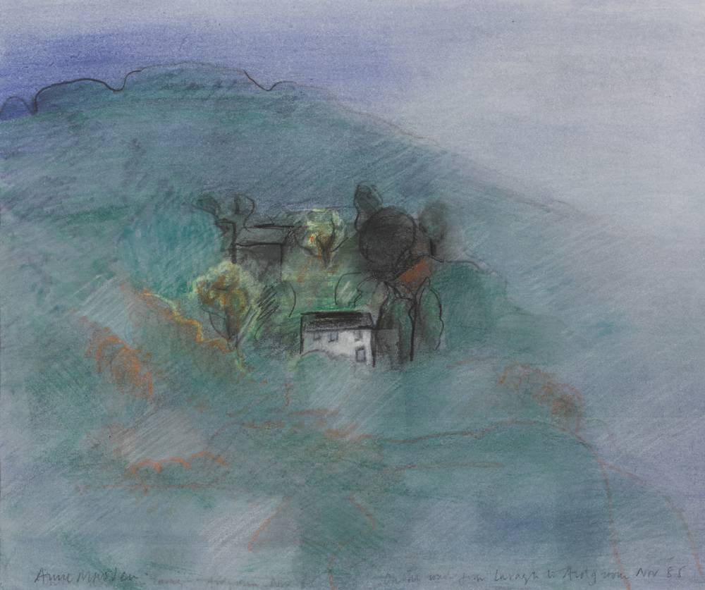 ON THE ROAD FROM LARAGH TO ARDGROOM, 1985 by Anne Madden (b.1932) at Whyte's Auctions