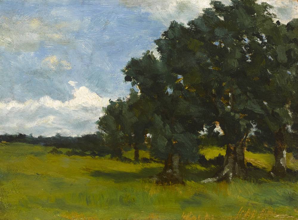 SUNNY DAY IN JUNE, c.1884 by Roderic O'Conor sold for �14,000 at Whyte's Auctions