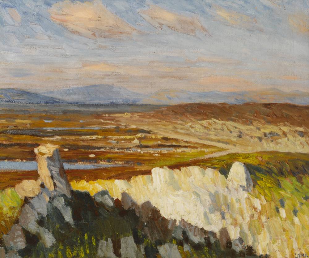 CLEW BAY, COUNTY MAYO, c.1940s by Charles Vincent Lamb RHA RUA (1893-1964) at Whyte's Auctions