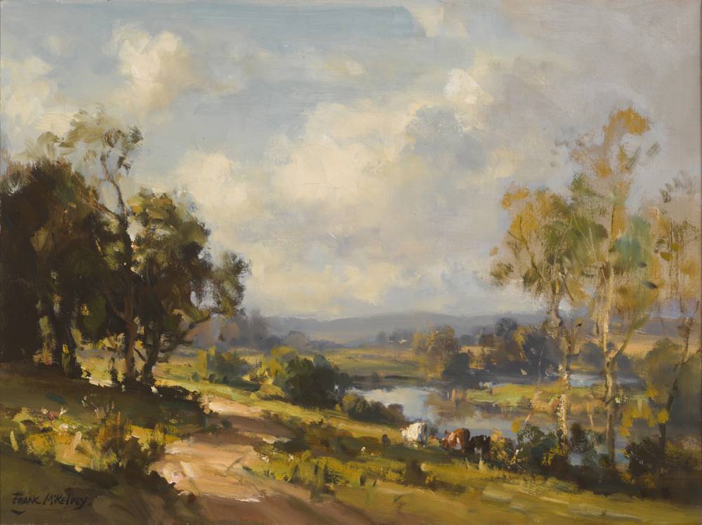 THE LAGAN VALLEY by Frank McKelvey RHA RUA (1895-1974) at Whyte's Auctions