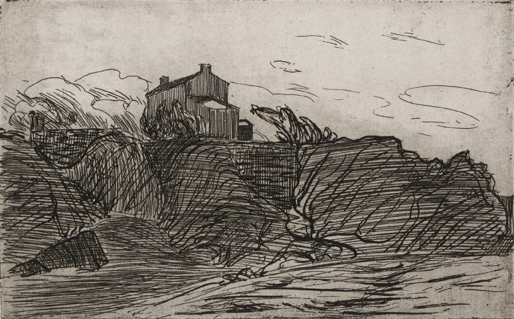 LA MAISON DU PENDU AU POULDU by Roderic O'Conor (1860-1940) at Whyte's Auctions