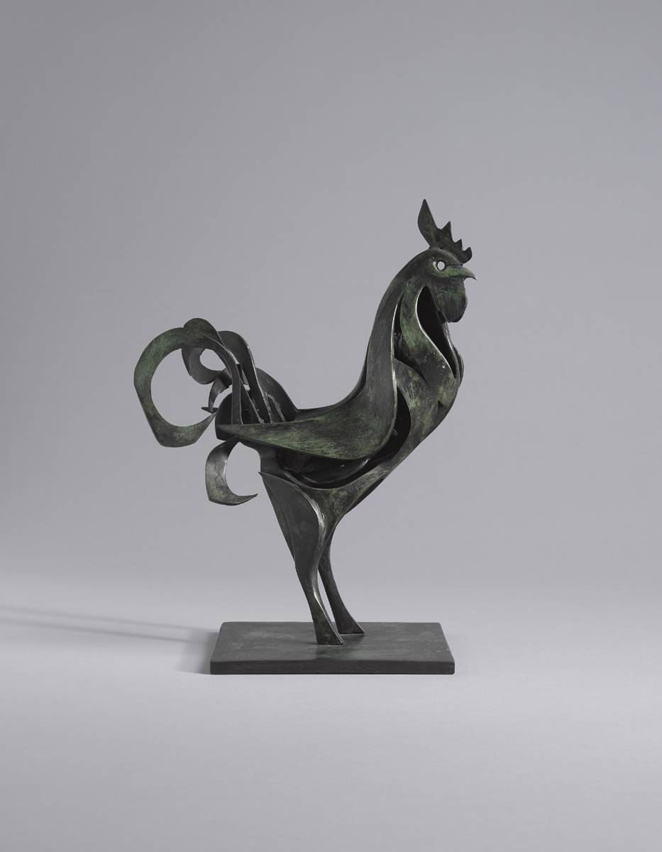 COCKEREL, 1990 by Conor Fallon HRHA (1939-2007) at Whyte's Auctions
