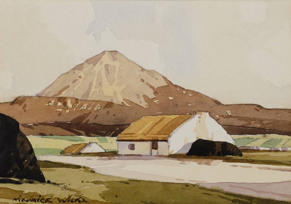 VIEW OF ERRIGAL (A PAIR) by Maurice Canning Wilks RUA ARHA (1910-1984) at Whyte's Auctions