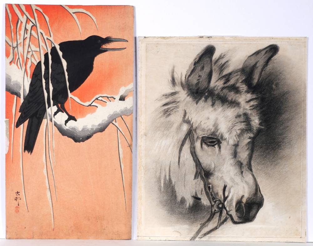 COLLECTION OF WATERCOLOURS, PASTELS AND PRINTS at Whyte's Auctions