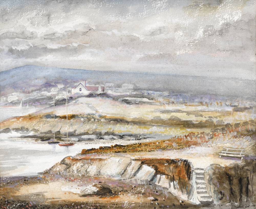 OUTSIDE SCHULL, COUNTY CORK, 1987 by Patrick Reel (b.1935) at Whyte's Auctions