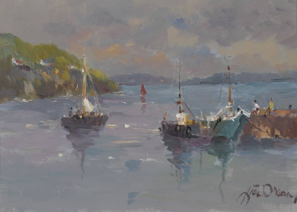 EVENING, GREYSTONES by Liam Treacy (1934-2004) at Whyte's Auctions