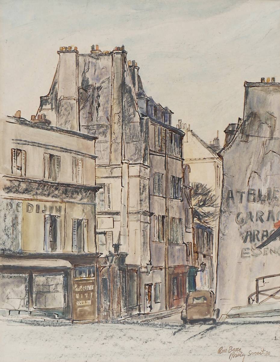 RUE BROCA, 1930 by Rowley Smart (1887-1934) at Whyte's Auctions