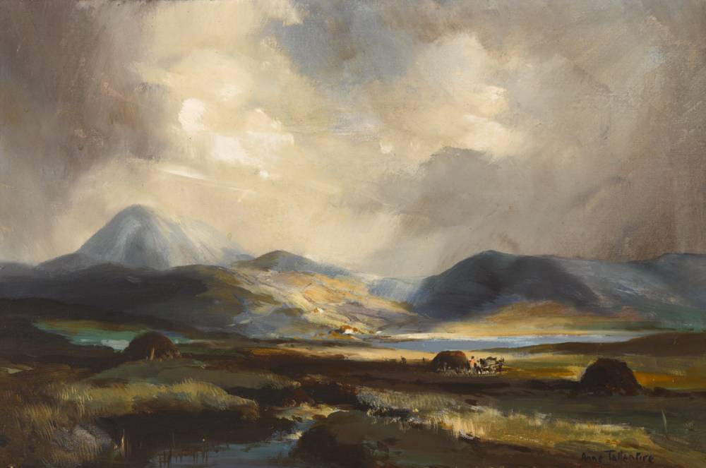SUNSHINE AND SHADOW, CONNEMARA by Anne Tallentire sold for �320 at Whyte's Auctions