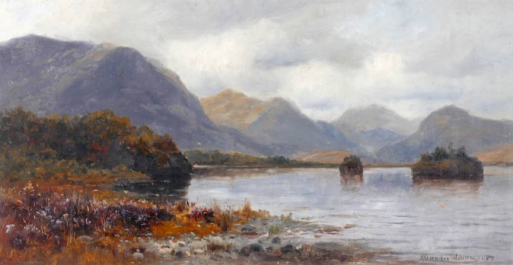 LAKE SCENE by Alexander Williams RHA (1846-1930) RHA (1846-1930) at Whyte's Auctions