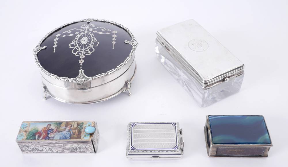 A collection of silver and vertu. at Whyte's Auctions
