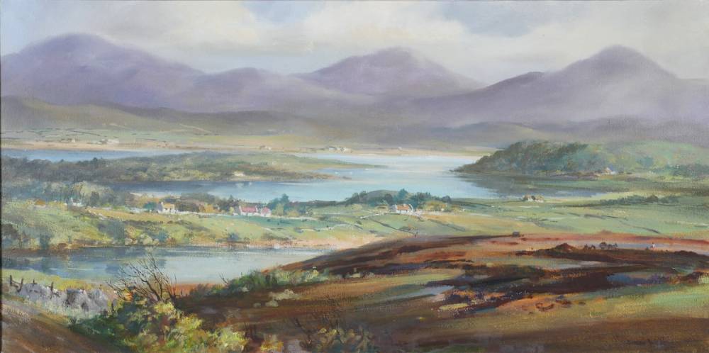WEST OF IRELAND LANDSCAPE by Susan Mary Webb (b.1962) at Whyte's Auctions