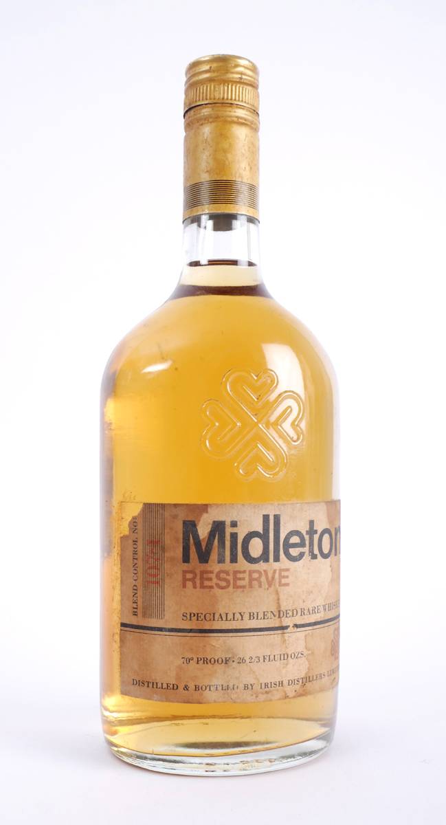 Midleton Reserve Specially Blended Rare Whiskey, one bottle. at Whyte's Auctions