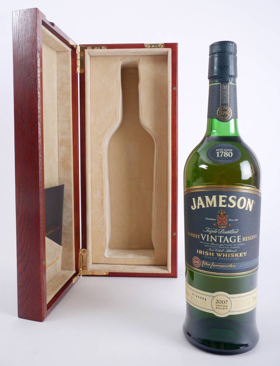 Jameson Rarest Vintage Reserve 2007, Irish Whiskey, one bottle. at Whyte's Auctions