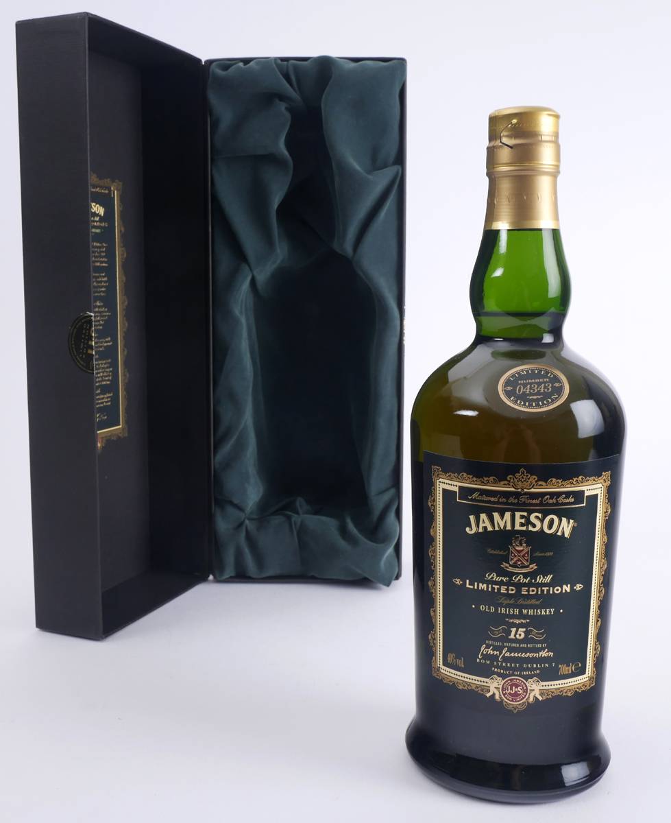 Jameson Limited Edition 15 Year Old Irish Whiskey, one bottle. at Whyte's Auctions