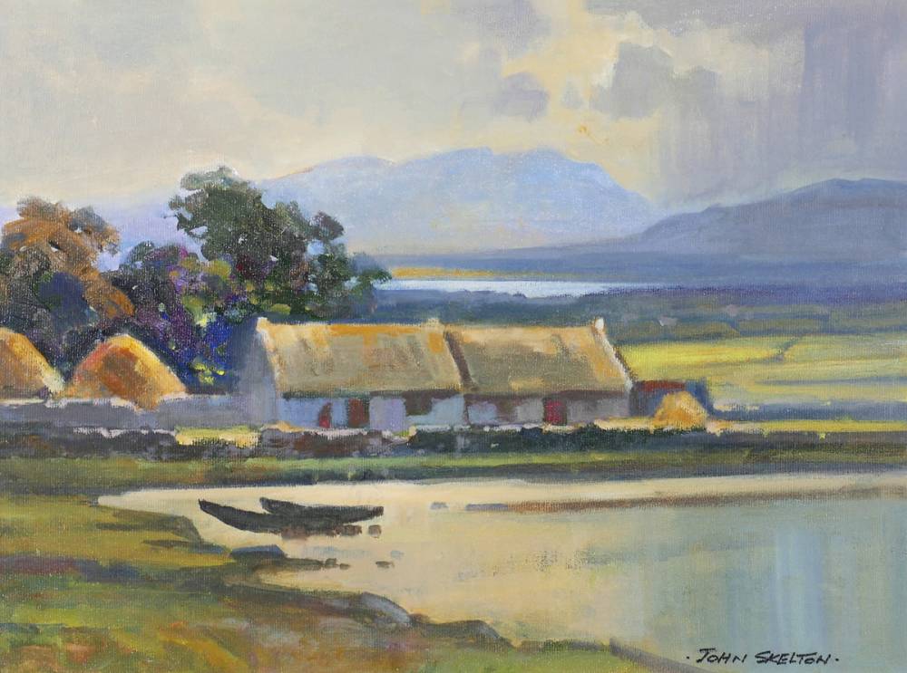 KERRY HOMESTEAD, CUANANA, CO. KERRY, 2000 by John Skelton (1923-2009) at Whyte's Auctions