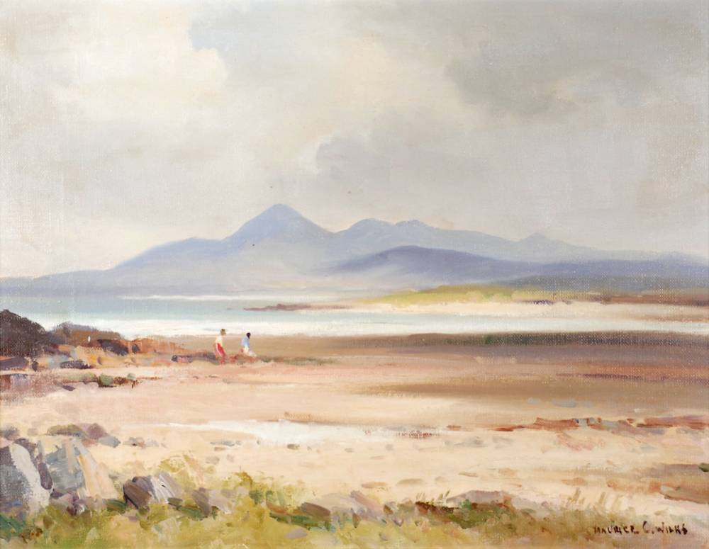 AT MINERSTOWN, CO. DOWN by Maurice Canning Wilks RUA ARHA (1910-1984) at Whyte's Auctions
