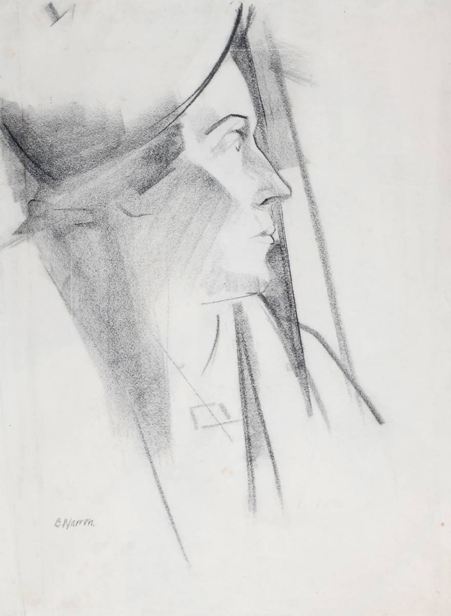 SKETCH OF A WOMAN by Barbara Warren RHA (1925-2017) at Whyte's Auctions