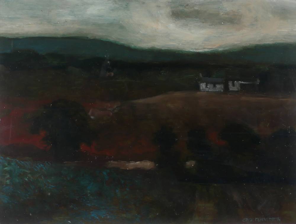 WICKLOW MOUNTAINS, 1972 by Jack Cudworth (1930-2010) at Whyte's Auctions