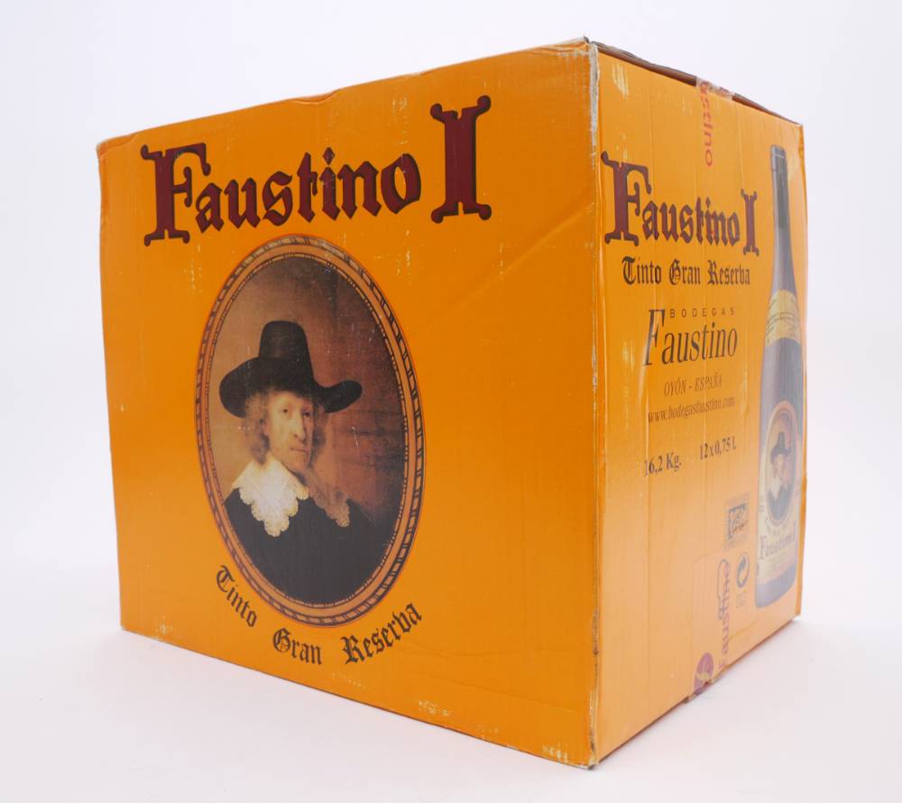 Faustino I Gran Reserva 1996, one case of twelve bottles. at Whyte's Auctions