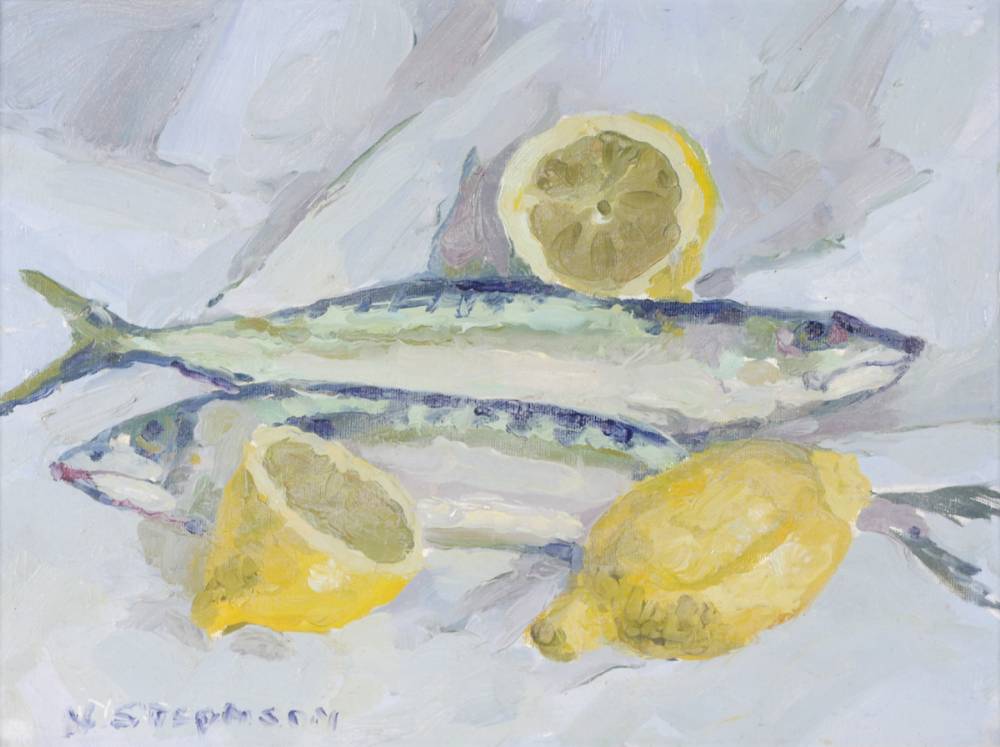MACKEREL FOR TEA by Nuala Stephenson (1921 - 2010) at Whyte's Auctions