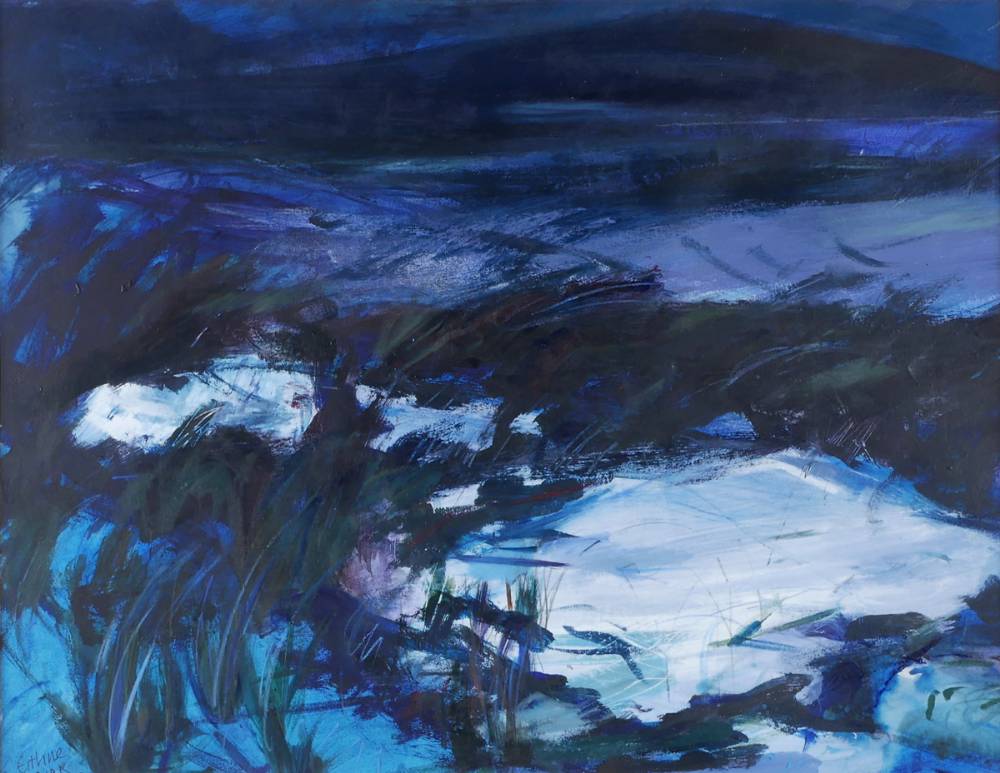 MID-WINTER, NIGHT, 2003 by Eithne Carr RHA (1946-2014) at Whyte's Auctions