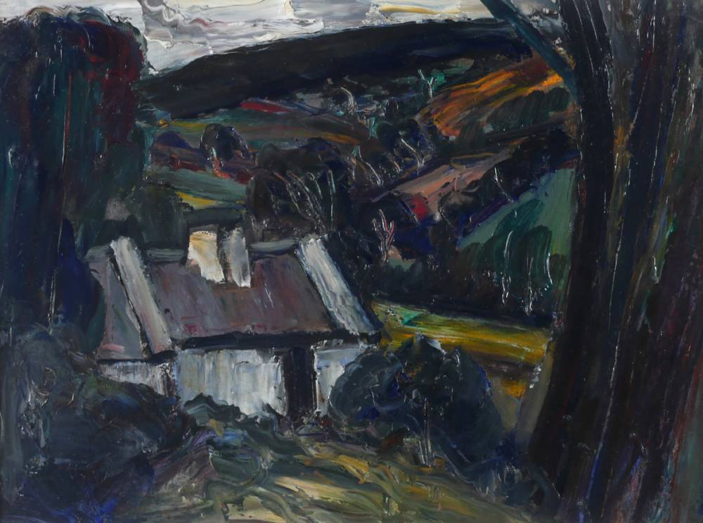 GLENASMOLE, CO. WICKLOW by Peter Collis RHA (1929-2012) at Whyte's Auctions