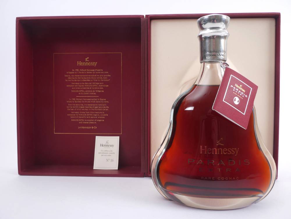 Hennessy Paradis Extra, rare cognac, one bottle. at Whyte's Auctions