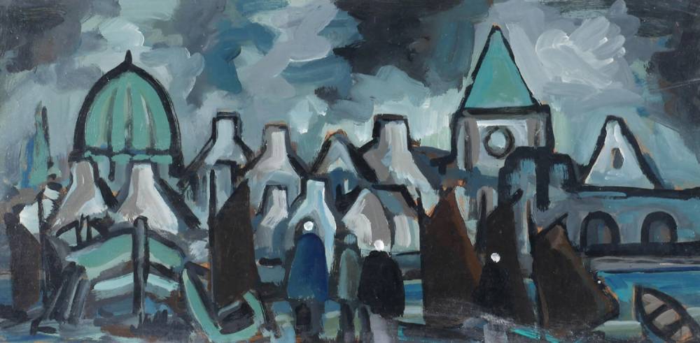 GALWAY by Markey Robinson (1918-1999) (1918-1999) at Whyte's Auctions