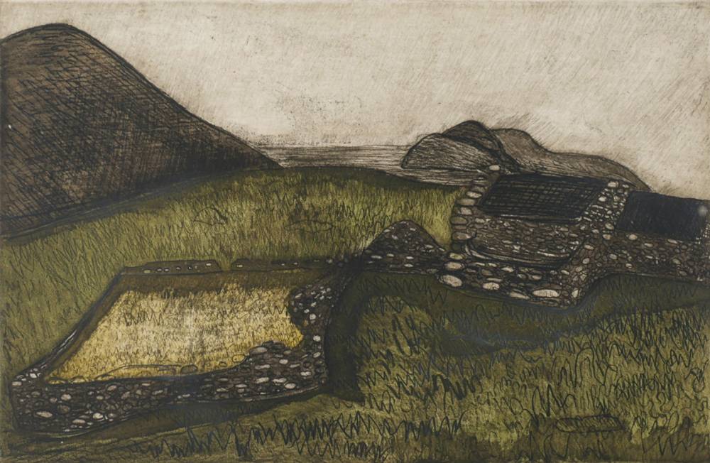 LONE DWELLING, INISICILE�IN by Maria Simonds-Gooding ARHA (b.1939) at Whyte's Auctions