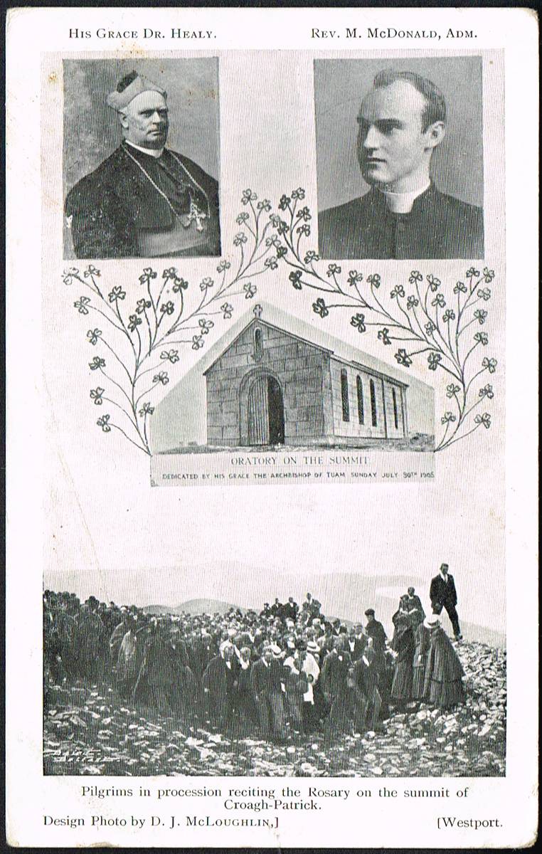 Postcards. Co. Mayo: Knock and Croagh Patrick. (69) at Whyte's Auctions