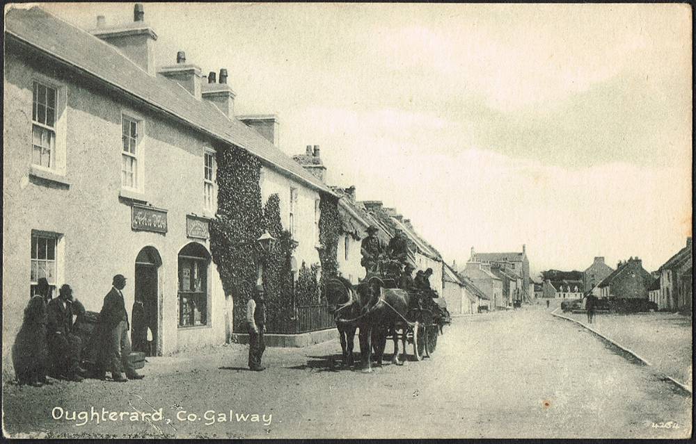 Postcards. Co. Galway: Oughterard and Spiddal. (35) at Whyte's Auctions