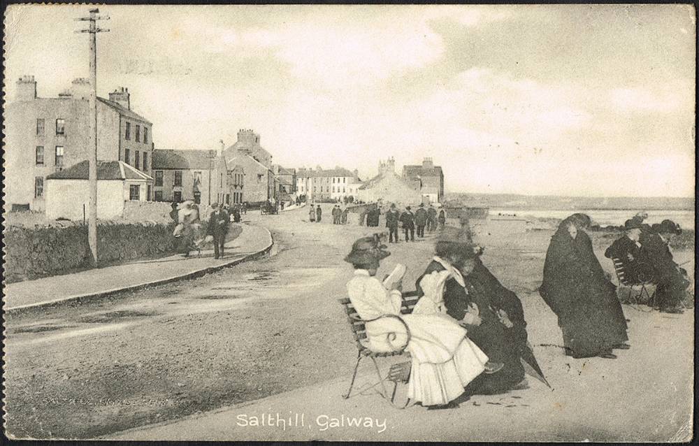 Postcards. Co. Galway: Salthill collection. (80 approximately) at Whyte's Auctions