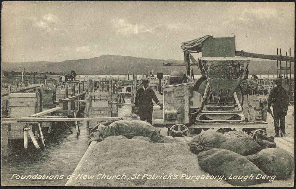 Postcards. Co. Donegal: St Patrick's Purgatory, Lough Derg. (55) at Whyte's Auctions
